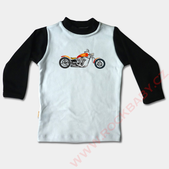 Detské tričko dlhý rukáv - Moto 2