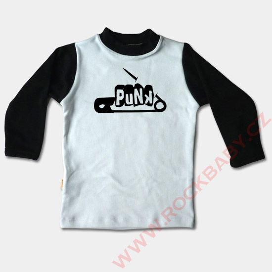 Detské tričko dlhý rukáv - Punk špnedlík