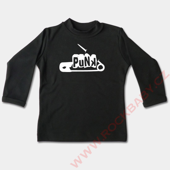 Dětské tričko dlouhý rukáv - Punk špnedlík