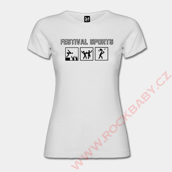 Dámské tričko - Festival sports