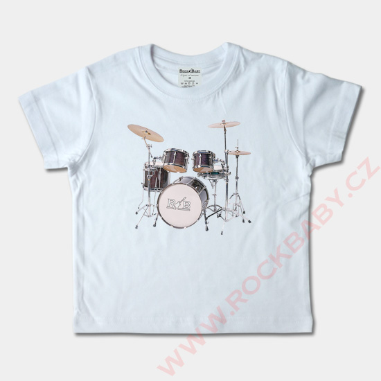 Dětské tričko krátký rukáv - Bubny