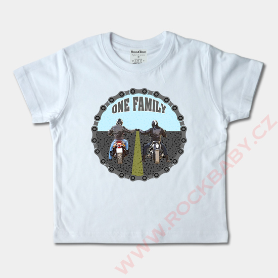 Dětské tričko krátký rukáv - One Family