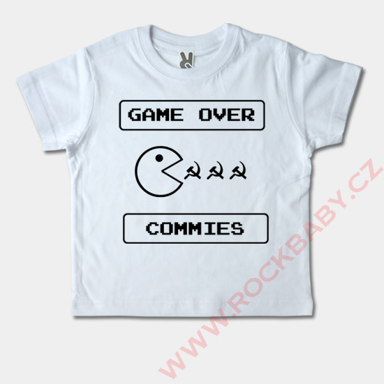 Detské tričko krátky rukáv - Game Over Commies