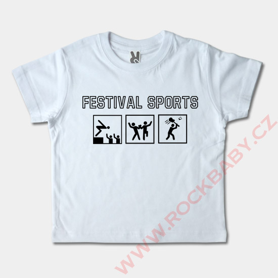 Detské tričko krátky rukáv - Festival sports