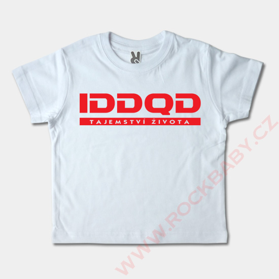 Detské tričko krátky rukáv - IDDQD