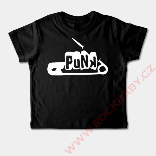 Detské tričko krátky rukáv - Punk špendlík