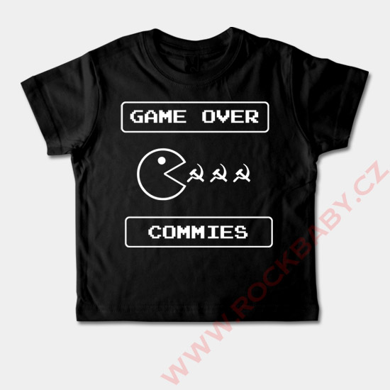 Dětské tričko krátký rukáv - Game Over Commies