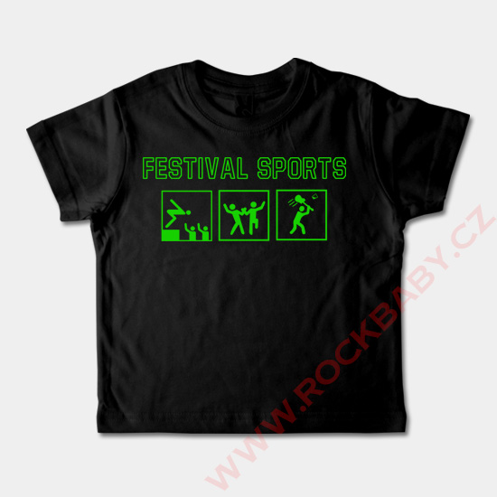 Dětské tričko krátký rukáv - Festival sports