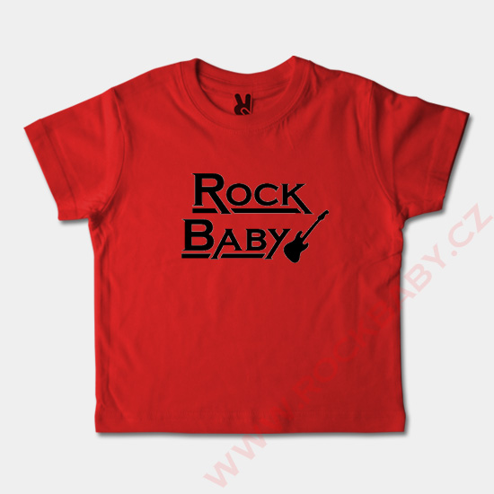 Detské tričko krátky rukáv - Rock Baby 2 