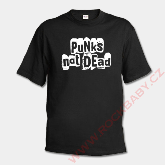 Pánske tričko - Punks not dead