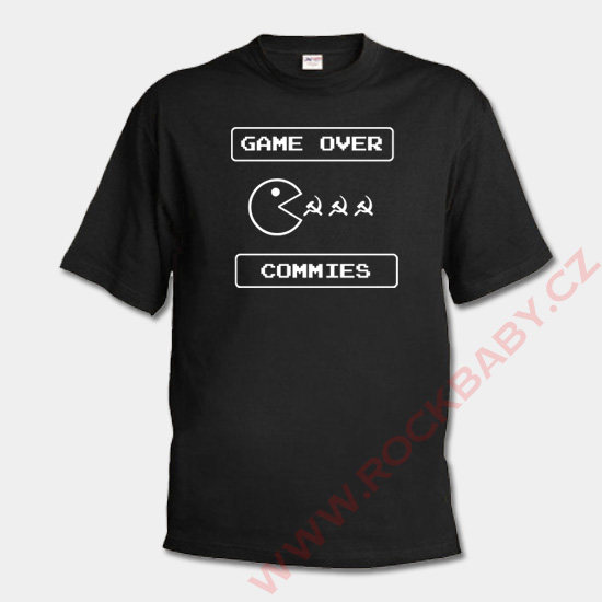 Pánske tričko - Game Over Commies