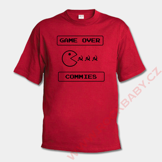 Pánske tričko - Game Over Commies