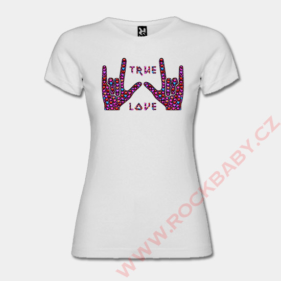 Dámske tričko - True love