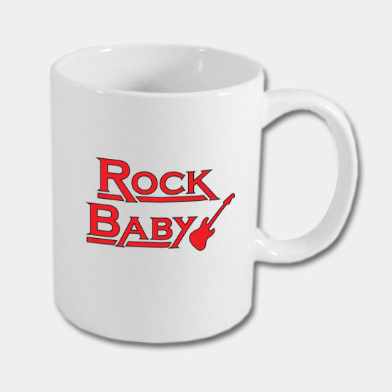 Keramický hrnček - Rock Baby 2