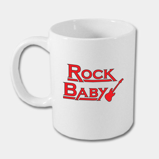 Keramický hrnček - Rock Baby 2