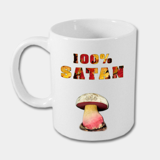 Keramický hrnek - 100% satan