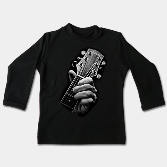 Dětské tričko dlouhý rukáv - Kytara