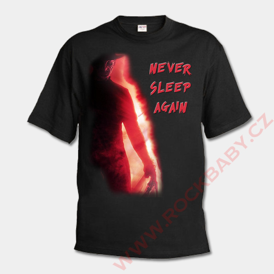 Pánske tričko - Never Sleep Again