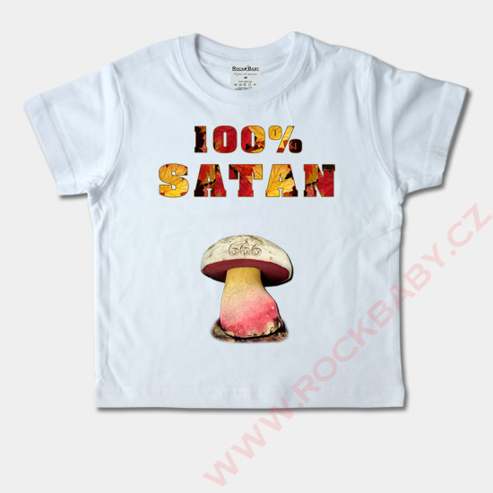 Dětské tričko krátký rukáv - 100% Satan