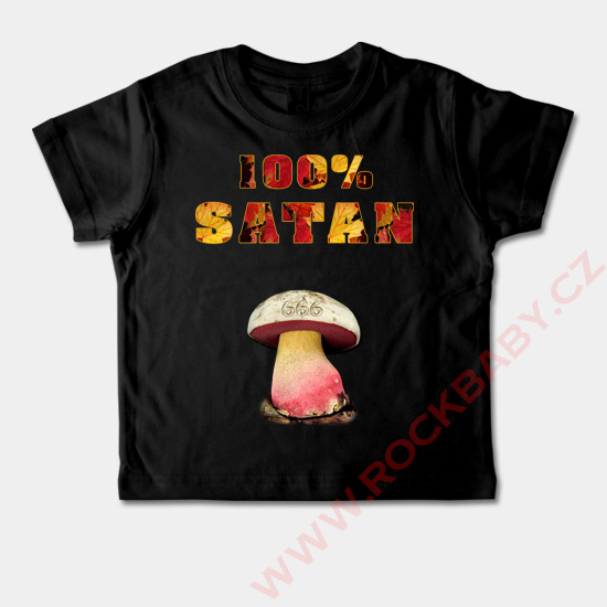 Dětské tričko krátký rukáv - 100% Satan