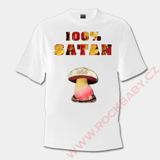 Pánské tričko - 100% Satan
