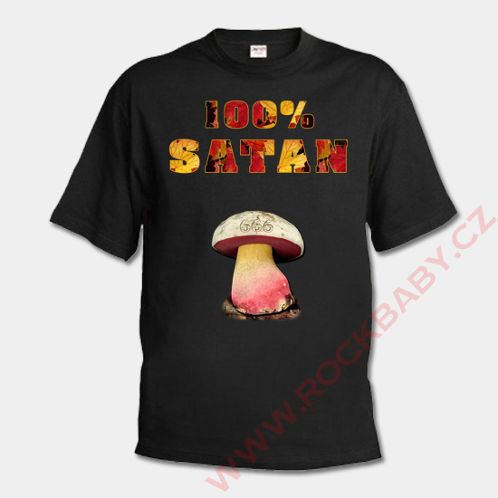 Pánske tričko - 100% Satan