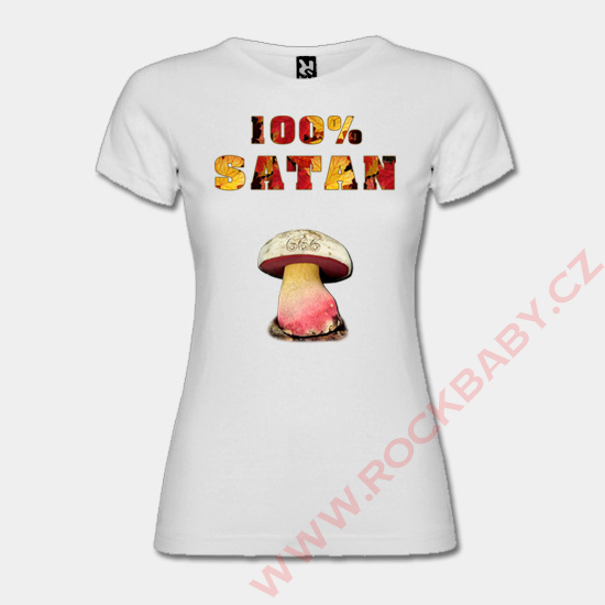 Dámské tričko - 100% Satan