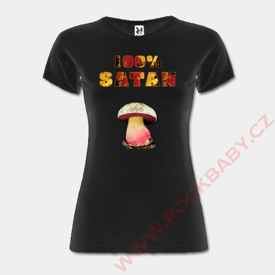 Dámske tričko - 100% Satan